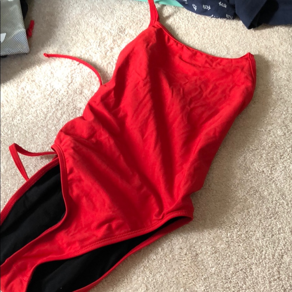 Tie back jolyn one piece